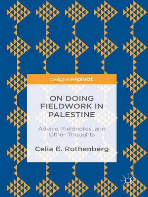 cover image of On Doing Fieldwork in Palestine